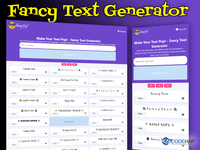 Fancy Text Generator PHP Script