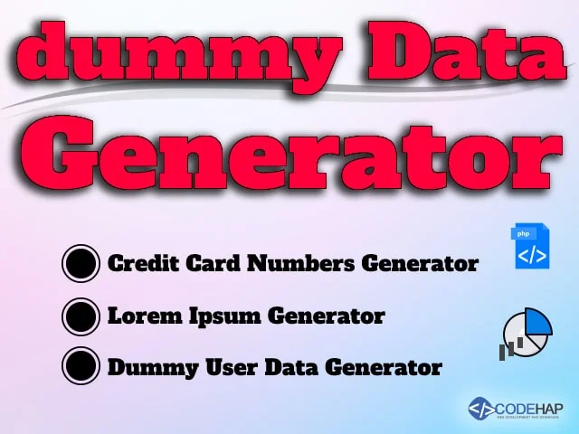 Dummy Data Generator Core PHP Script