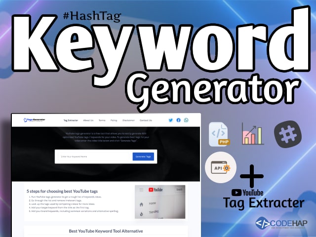 thumb Keyword Generator And Keyword Extractor PHP Script
