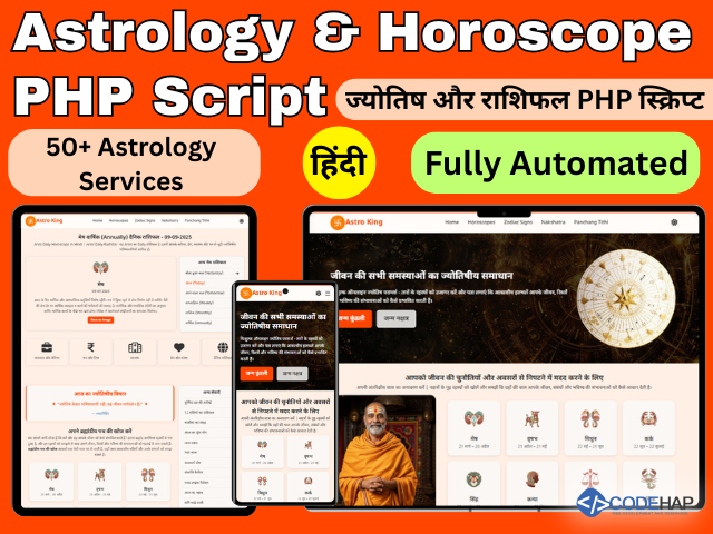 thumb Astrology & Horoscope PHP Script (Fully Automated)